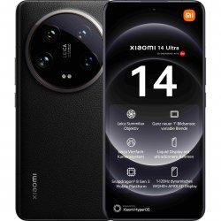Productafbeelding Xiaomi 14 Ultra 512 GB, 16 GB RAM, zwart (512 GB, Black, 6.73", Dubbele SIM, 5G)