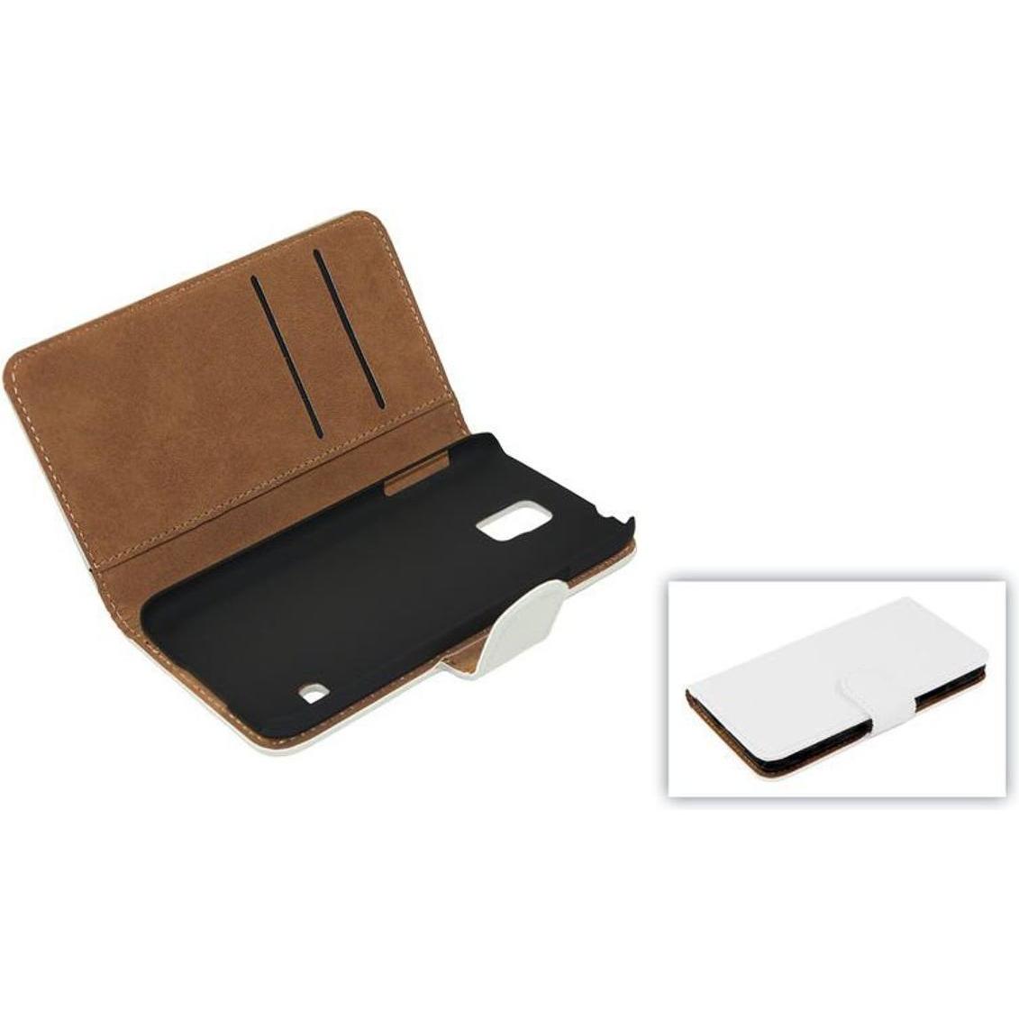 König Design Schutzhülle Handytasche (Flip Quer) für Handy Apple iPhone 6 Plus Weiss (Apple iPhone 6 Plus), Smartphone H...
