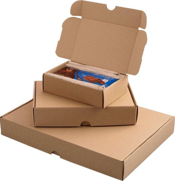 Image du produit Smartboxpro Maxibriefkarton, wieder verschliessbar, Innenmass: 330 x 242 x 45 mm, braun (25 x)