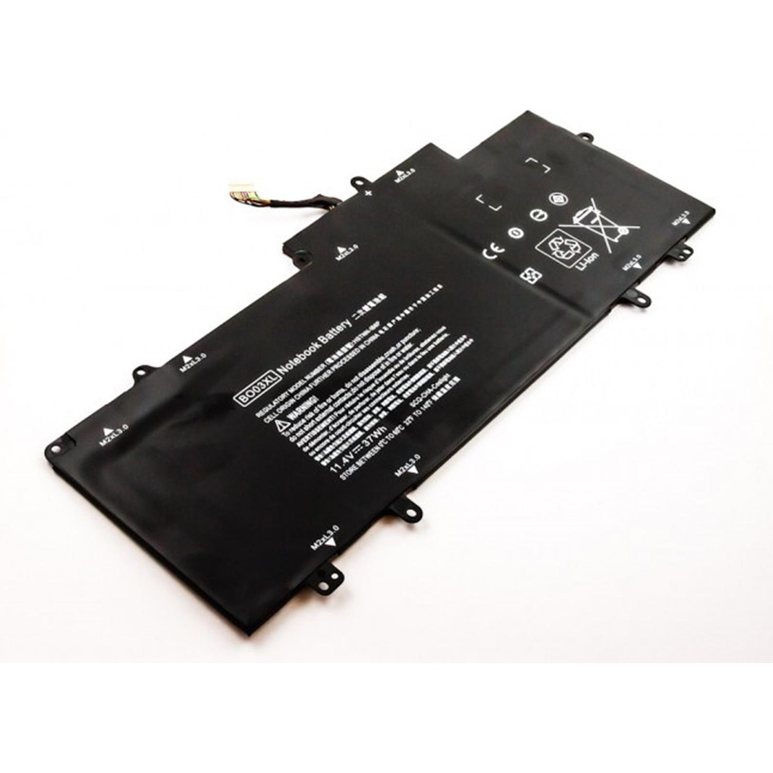 AGI Akku kompatibel mit HP Chromebook 14 G3(K7V51PA) (1 Zellen, 3100 mAh), Notebook Akku, Schwarz