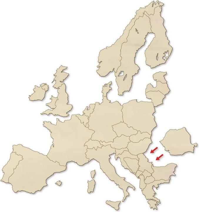 Immagine prodotto Trenddeko Mappa Europa