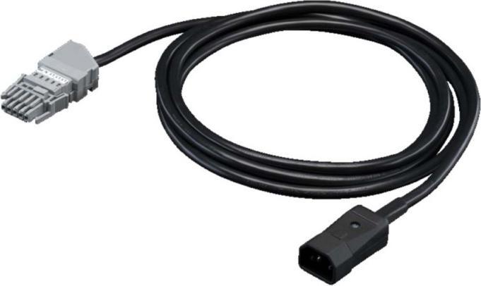 Produktbild Rittal Connection cable for PSM rail Power System Module IEC 320 connector C14