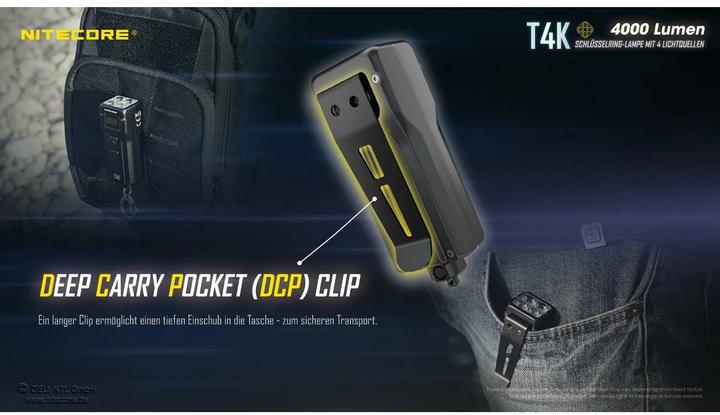 Produktbild Nitecore T4K - 4000 Lumen (8.20 cm, 4000 lm)