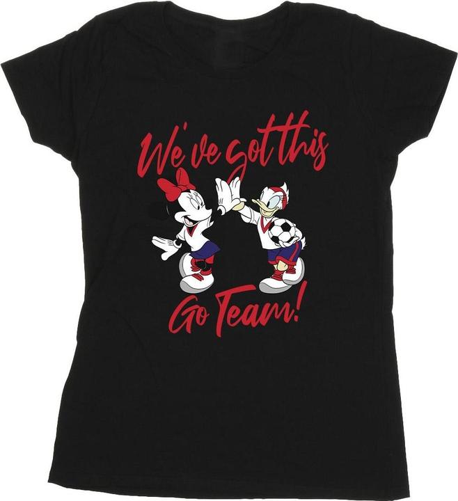 Actual product image Disney Womens/Ladies Minnie Daisy We've Got This Cotton T-Shirt (XL)