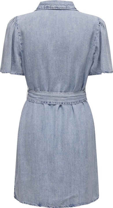 Immagine prodotto Only Vestibilità regolare Colletto a camicia Maniche a barchetta Abito corto Abito in denim (M)