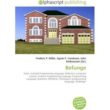 Befunge, Fachbücher von Frederic P. Miller, John McBrewster, Agnes F. Vandome