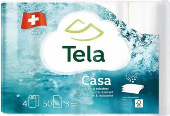 Produktbild Tela Haushaltspapier Casa (4 x)