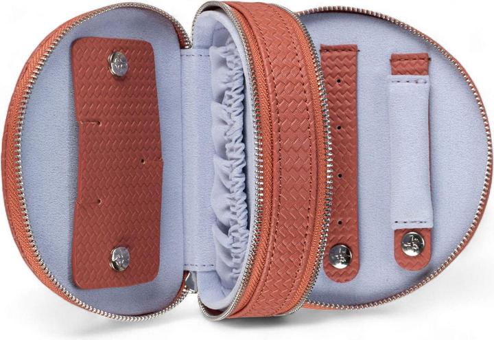 Image du produit Windrose 803953.03 - Étui à bijoux avec fermeture éclair Corbello terracotta