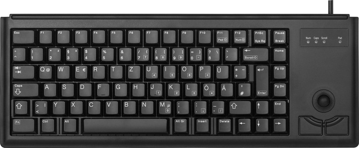 Image du produit CHERRY Clavier compact avec trackball (DE, Filaire)