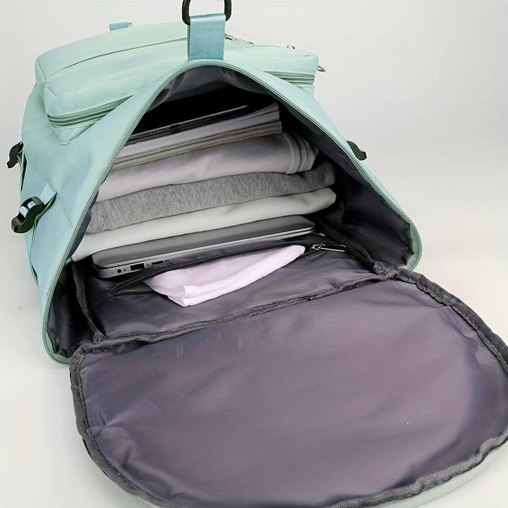 Image du produit Only-Bags.Store Sac à dos de voyage, sac à dos de randonnée de grande capacité, séparation sec-humide sac à bagages