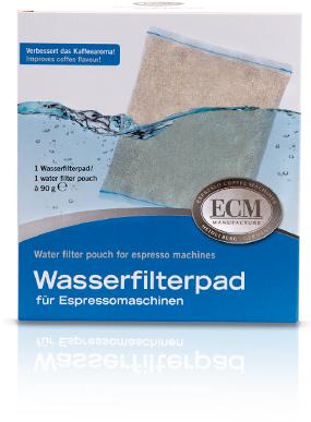 Actual product image ECM Manufacture Water filter pad