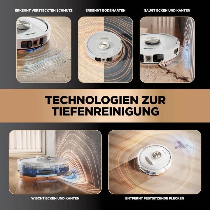 Actual product image Shark PowerDetect 2in1 Robot Vacuum and Mop NeverTouch Pro (Wiping pads (rotating))