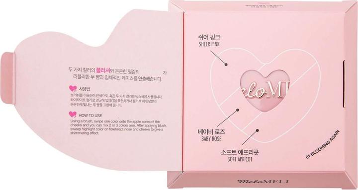 Produktbild MeloMeli - Magic Spell Blusher 01 Blooming Again