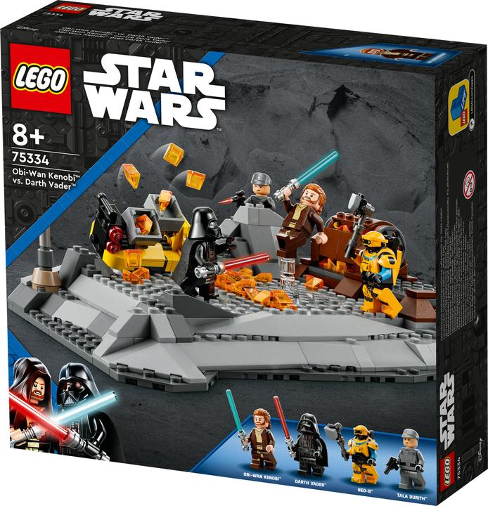 Produktbild LEGO 75334 Obi-Wan KenobiTM vs. Obi-Wan KenobiTM Darth Vad (75334, LEGO Star Wars)