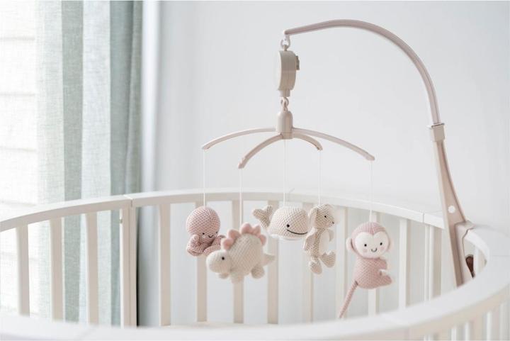 Immagine prodotto Baby's only Dispositivo mobile, animali - Rosa/Lino caldo