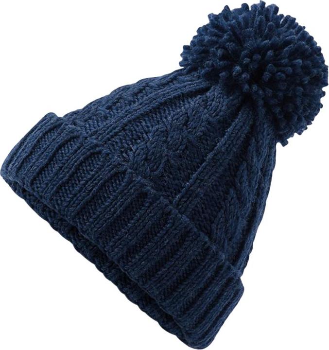 Produktbild Beechfield Erwachsene Melange Kabelstrick Mütze