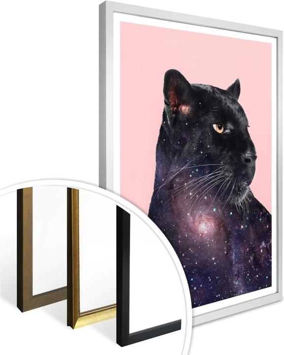 Immagine prodotto Trenddeko Sciolto - Pantera galattica (40 x 50 cm)