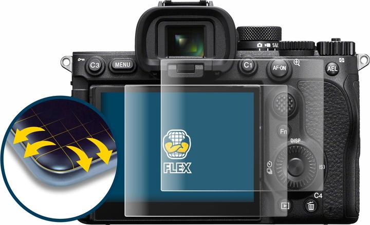 Productafbeelding BROTECT Fullscreen für Sony Alpha 7 V (ILCE-7M5) Schutzfolie Displayschutz Folie Klar Transparent