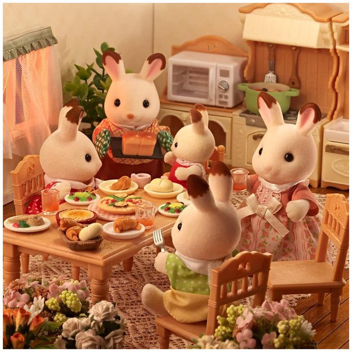 Actual product image Sylvanian Families Chocolate Bunny Family