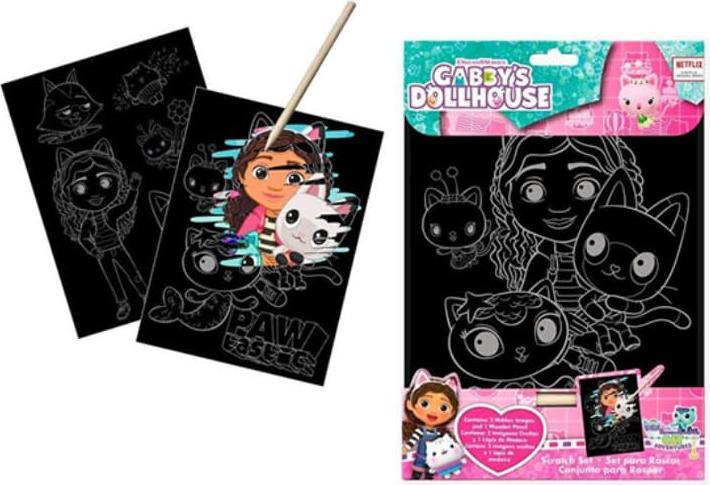 Produktbild Gabby's Dollhouse KratzSet
