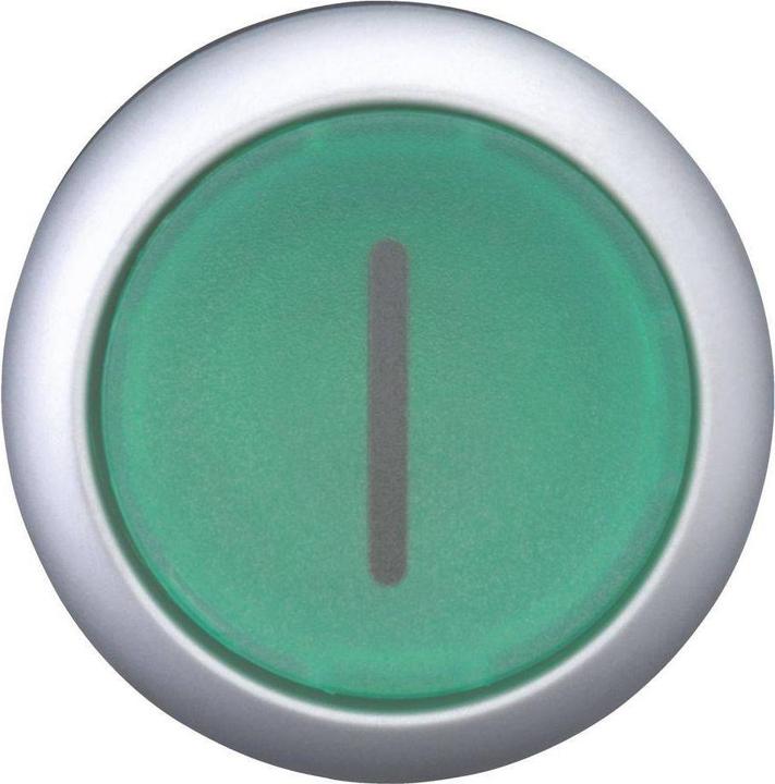 Image du produit Eaton Pushbutton Head Green with "I" Illm Main