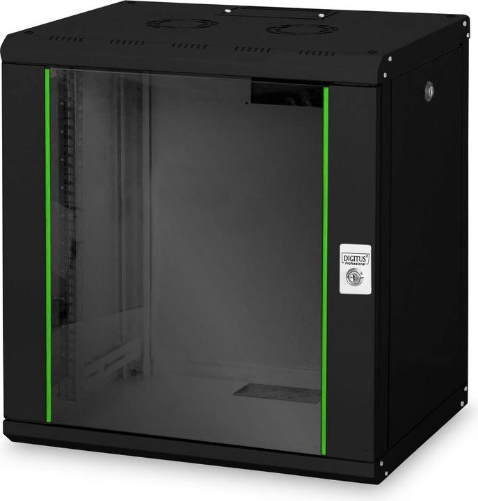 Immagine prodotto Digitus Involucro da parete Serie unica - 600x450 mm (12 HE, Rack da 19 pollici)