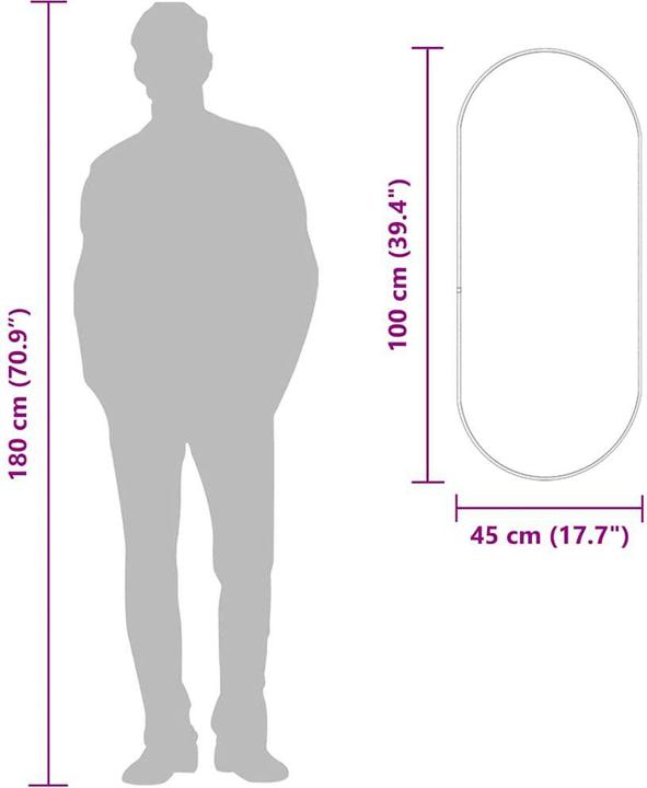 Produktbild VidaXL Giorgatsas (100 x 45 cm)