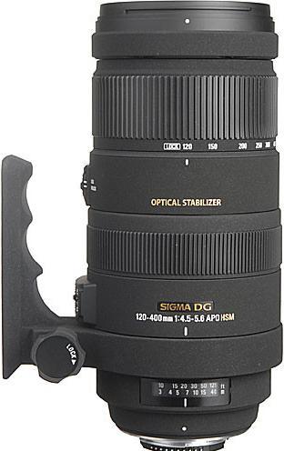 Produktbild Sigma Objektiv 120-400mm, f/4.5-5.6 DG APO OS HSM (Sigma SA, Vollformat)
