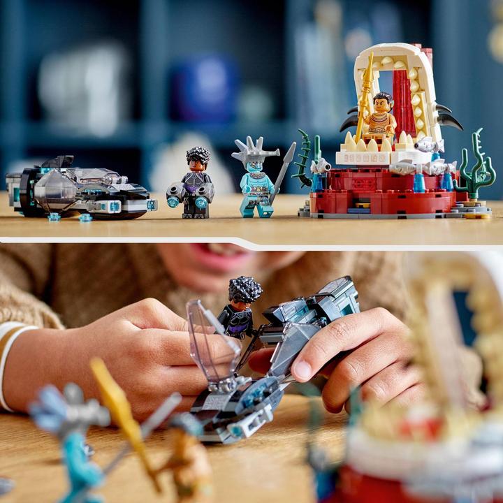 Produktbild LEGO König Namors Thronsaal (76213, LEGO Marvel)