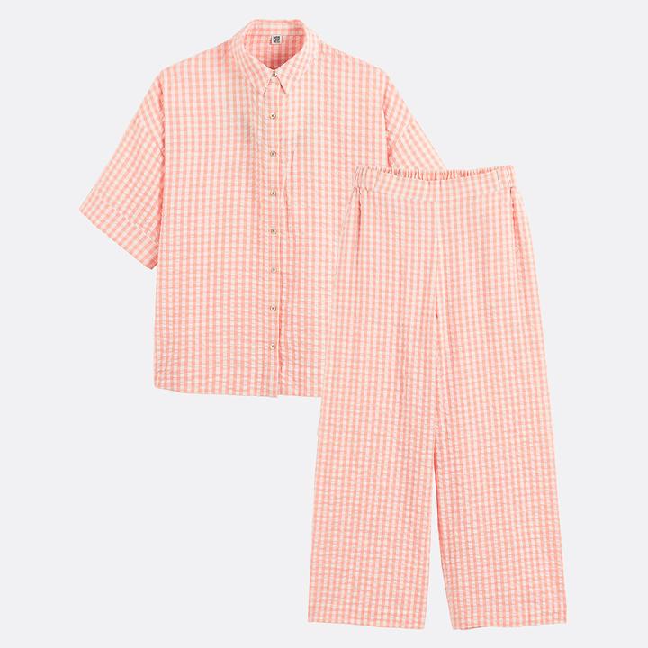 Produktbild La Redoute Collections Seersucker-Pyjama (S)