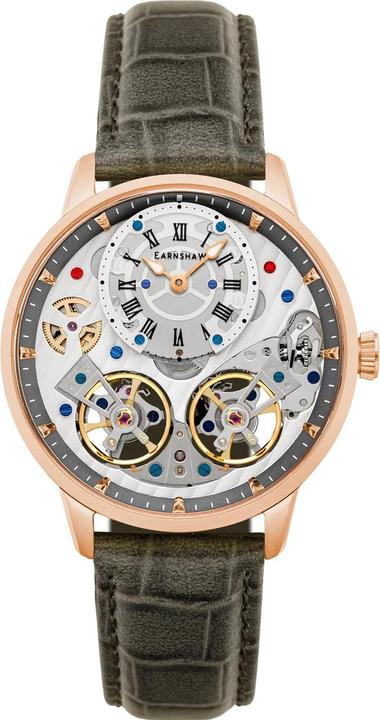 Immagine prodotto Thomas Earnshaw ES-8273-07 Brewster Doppio Barile Automatico 42mm (Orologio da polso analogico, 42 mm)