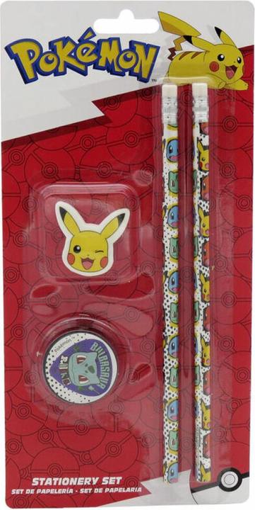 Image du produit CyP Brands Pokémon - Ensemble de papeterie de 4 pièces Pokémon de départ (2x)