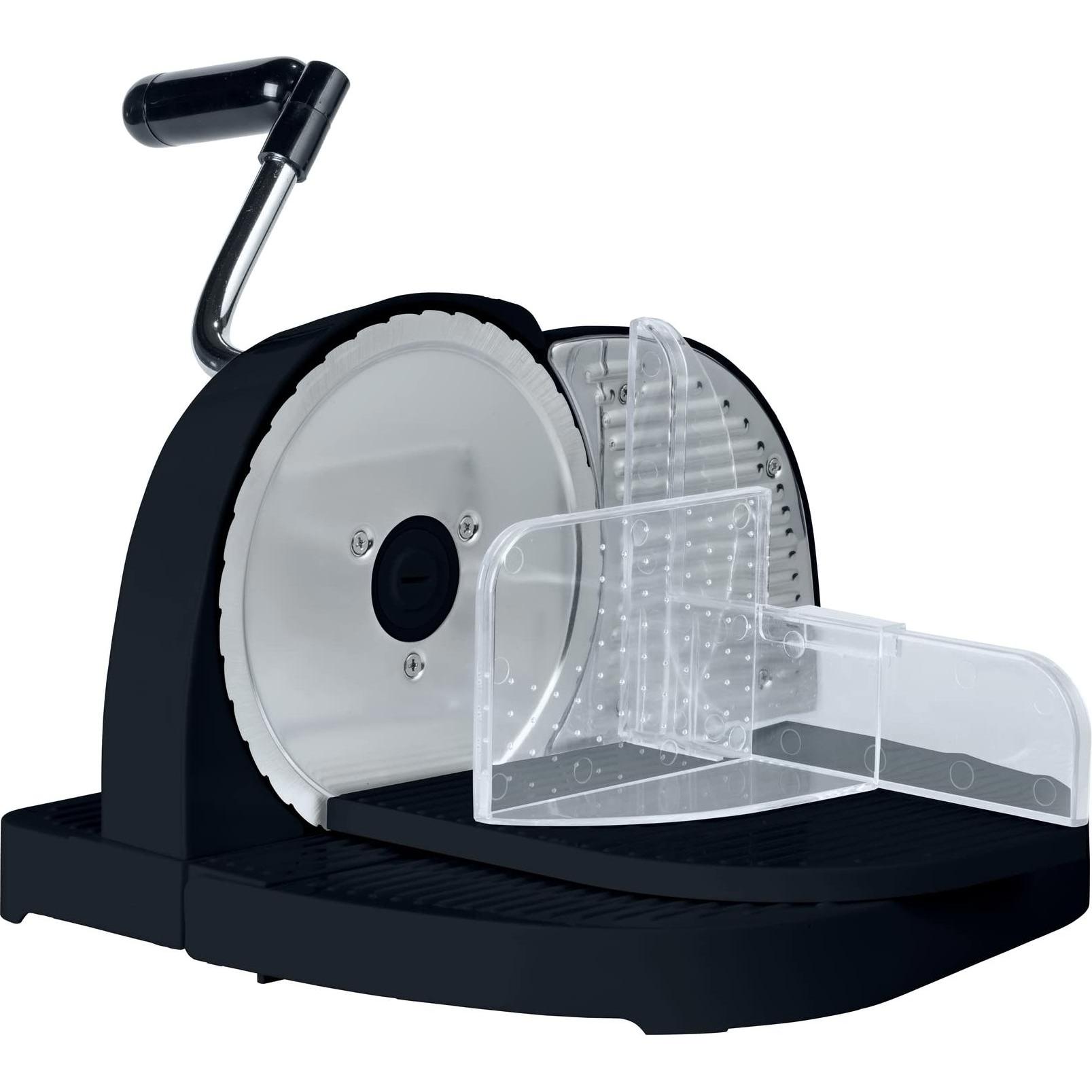 Wenko Brotschneidemaschine Schwarz, Aufschnittmaschine, Schwarz