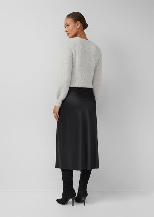 Produktbild s.Oliver Rock Langer Basic Rock aus fliessendem Stoff (34)