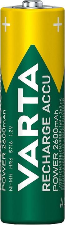 Actual product image Varta Recharge Accu Power (4 pcs., AA, 2600 mAh)