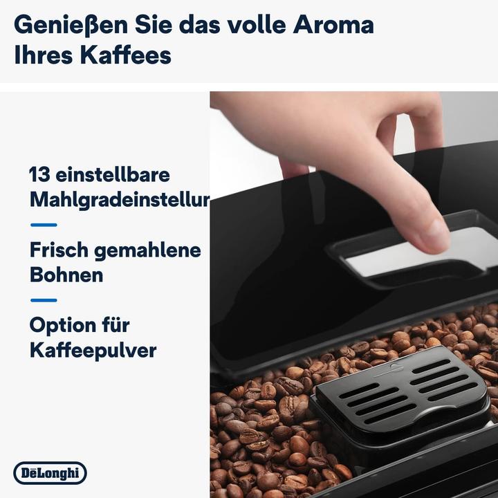 Produktbild De'Longhi ECAM 292.33.SB Kaffeevollautomat, Milchaufschäumdüse
