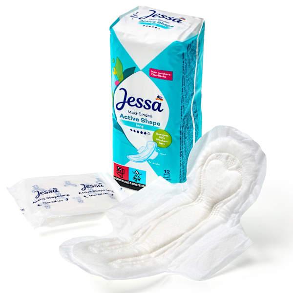 Produktbild dm Jessa Maxi-Binden Active Shape (1 x)