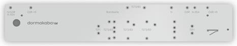 Productafbeelding Dormakaba Universele boormal (Kamerdeur, Toegangsdeur, Houten deur, Balkondeur)