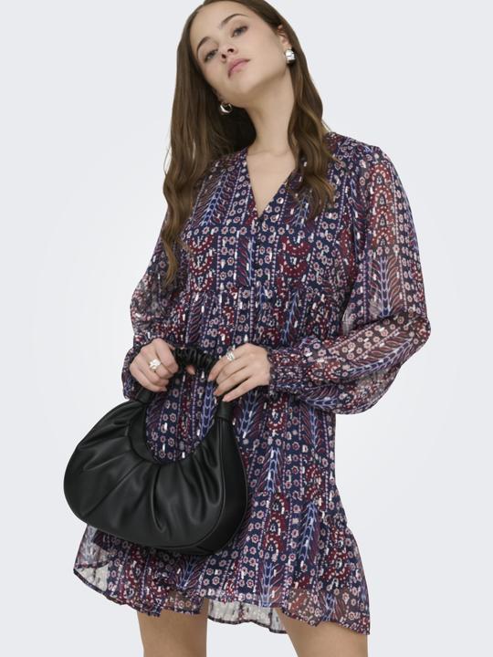 Image du produit Only Onlsira L/S Short Dress Wvn (S)