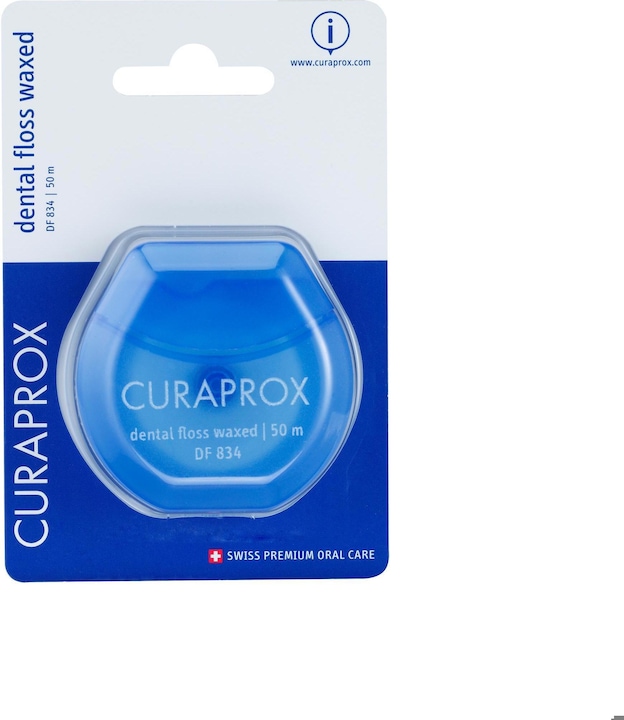 Produktbild Curaprox DF 834 Dental Floss Waxed (50 m)