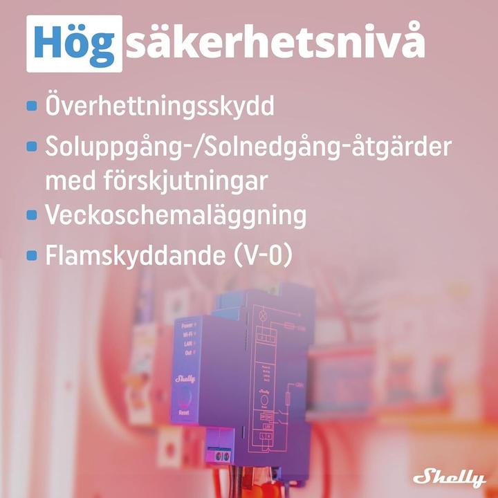 Productafbeelding Shelly Pro 1 (Schakelaandrijving)