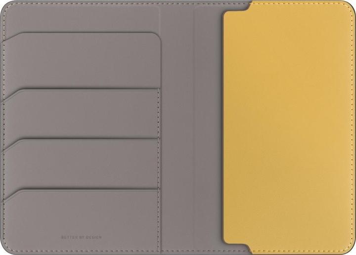 Produktbild Uniq Belmont RFID Blocking Passport Case - Grey/Yellow