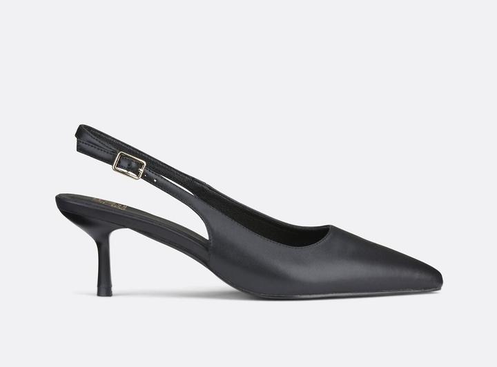Image du produit La Redoute Collections Spitze Slingback-Pumps aus Leder (41)