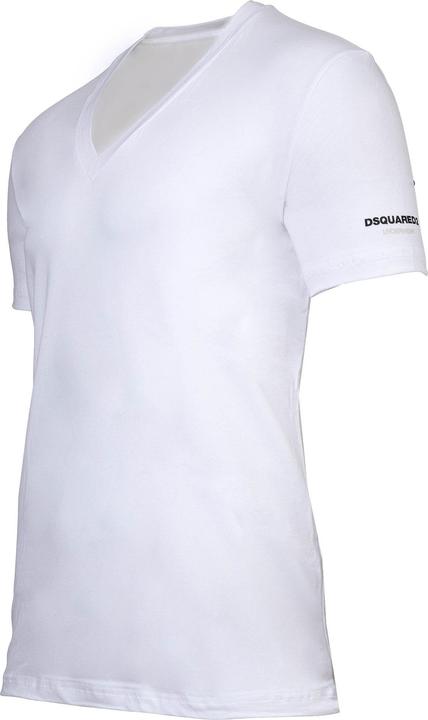 Produktbild Dsquared2 T-Shirt Casual Bequem sitzend TWIN PACK V-NECK T-SHIRT (M)