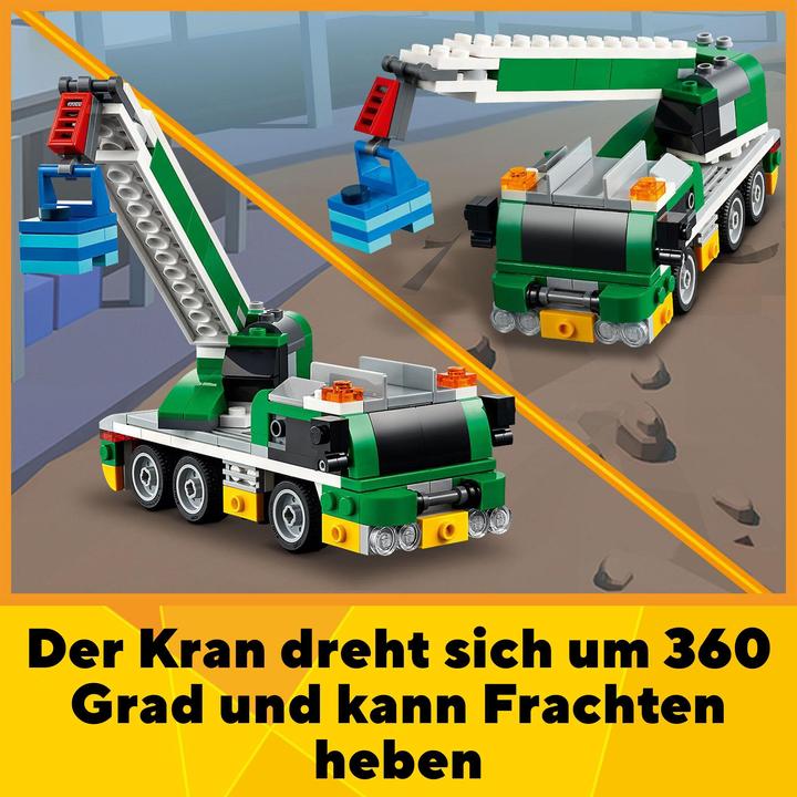 Produktbild LEGO Rennwagentransporter (31113, LEGO Creator 3-in-1)