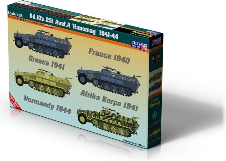 Image du produit MeisterCraft Sd. Kfz 251 1/35 ausf A Hanomag 1941-44