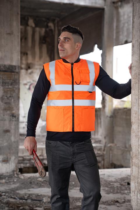 Produktbild Korntex Hi-Vis Reversible Bodywarmer (M)