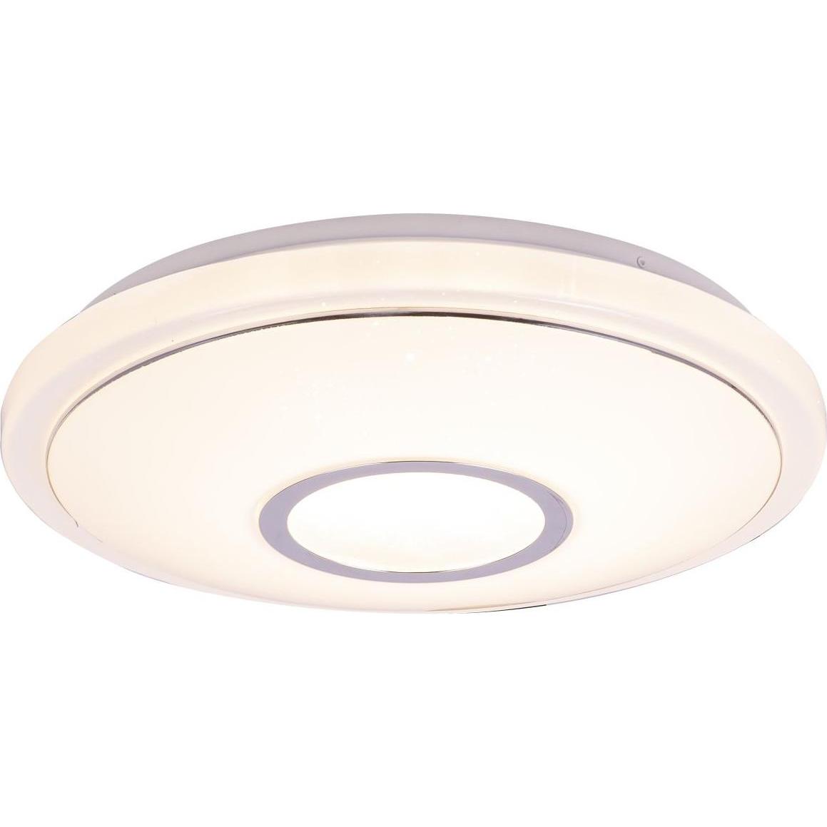 Globo, Wandleuchte + Deckenleuchte, Deckenleuchte Connor weiss 1xLED (1040 lm)
