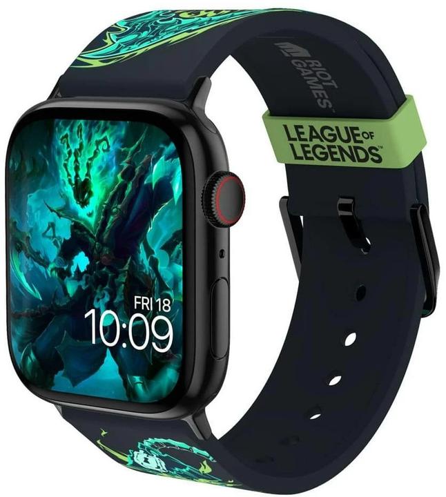 Produktbild Moby Fox League of Legends bracelet pour smartwatch Thresh (22 mm, Edelstahl, Silikon)