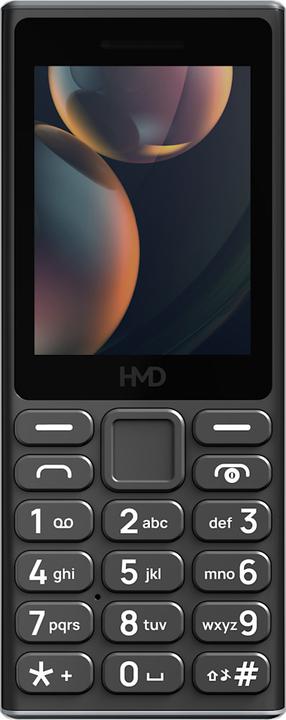 Actual product image HMD 105 DS 4G (2024) black (2", 4G)